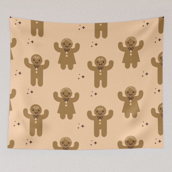 Item preview, Gingerbread Man and Woman Pattern  designed and sold by joabaj.