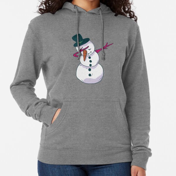 Snow Globe Snowman Christmas Women/'s Sweatshirt Gift Present Xmas Jumper