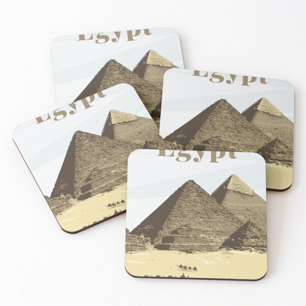 Item preview, Pyramids of Giza Egypt designed and sold by TheJoeyStudio.