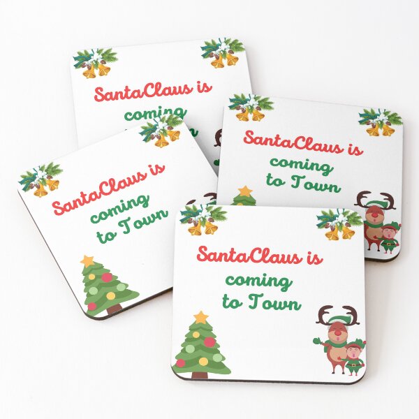 Item preview, santaclause is coming to towm designed and sold by Bubblegirl17.
