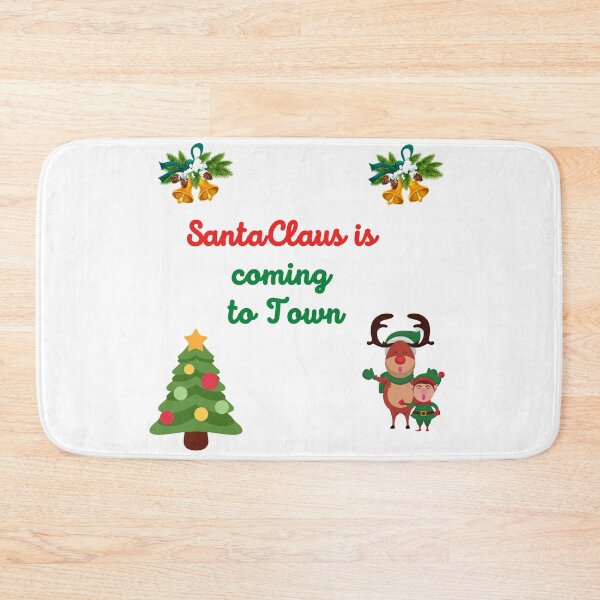 Item preview, santaclause is coming to towm designed and sold by Bubblegirl17.