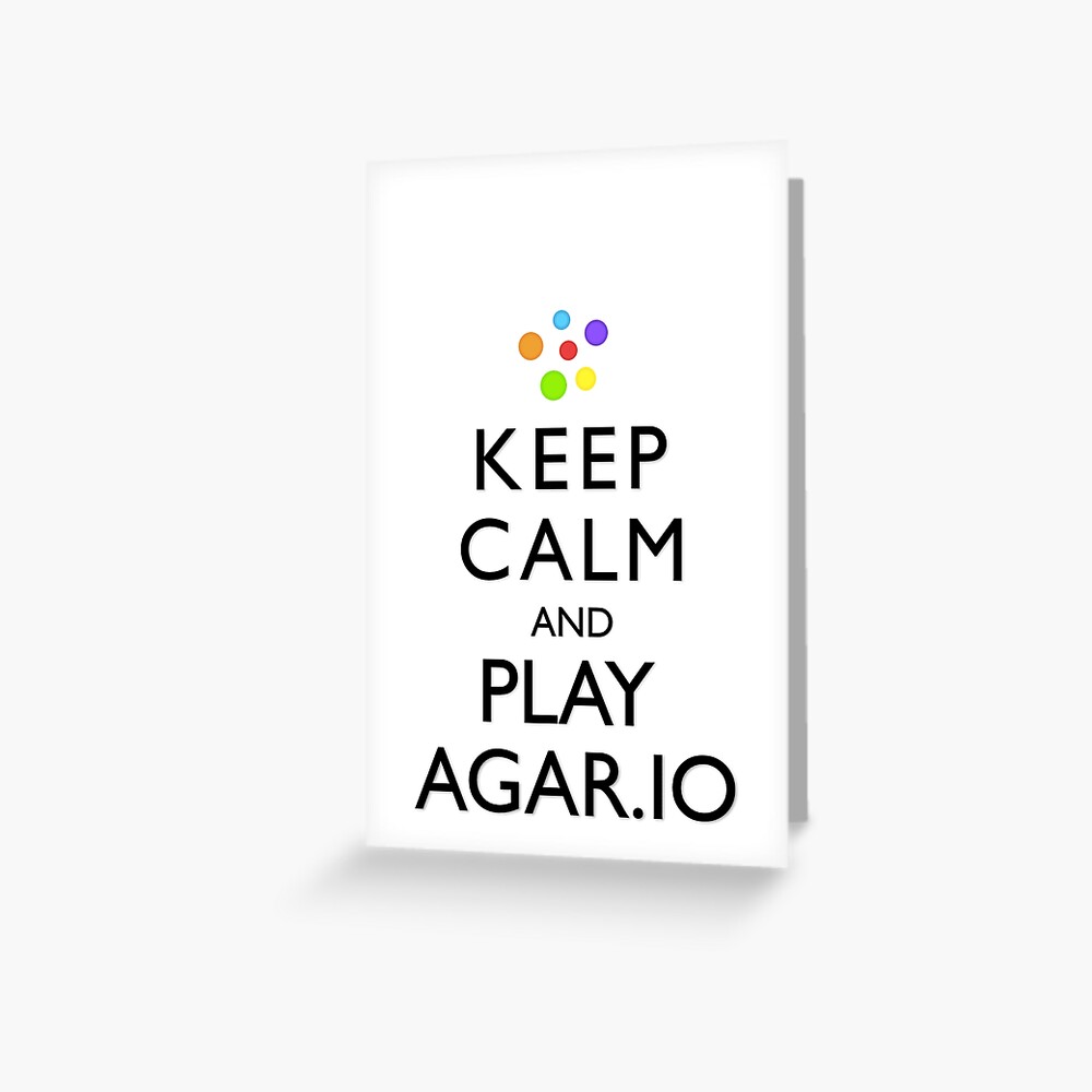 Agar.io logo Greeting Card for Sale by MiE Designs