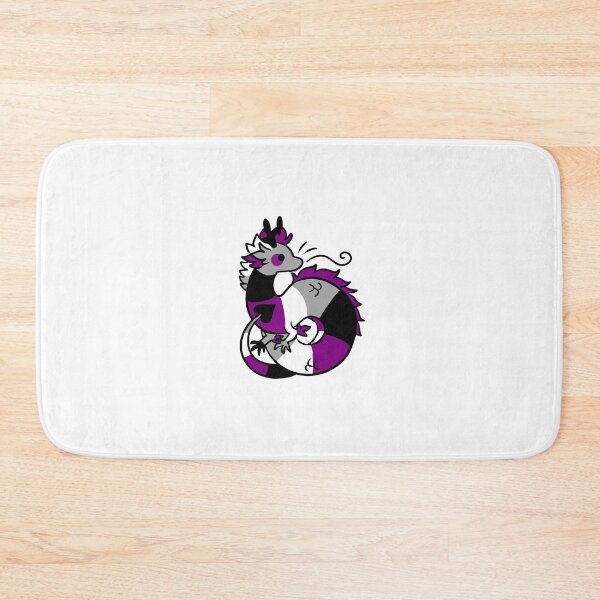 Item preview, asexual pride dragon designed and sold by snowysaur.
