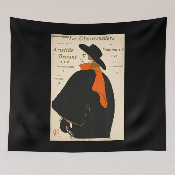 Item preview, retro les chansonniers de montmartre numero special artistide bruant designed and sold by CorasPosters.