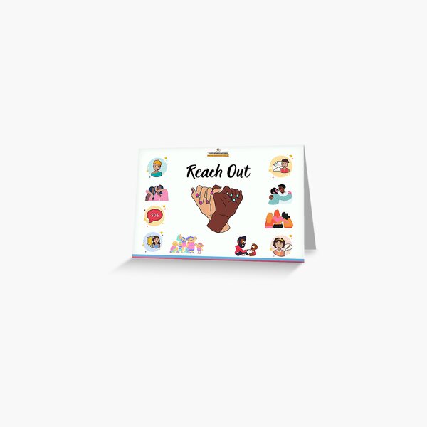 Reach Out Greeting Card