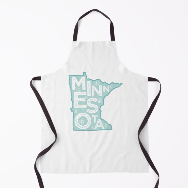 Item preview, Minnesota Map Typography Blue designed and sold by HelloGentry.