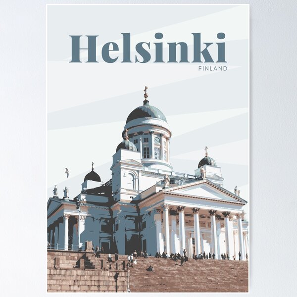 Item preview, Helsinki Cathedral Finland designed and sold by TheJoeyStudio.