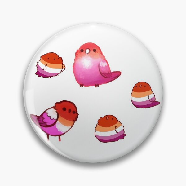Artikelvorschau, lesbian pride birds entworfen und verkauft von snowysaur.