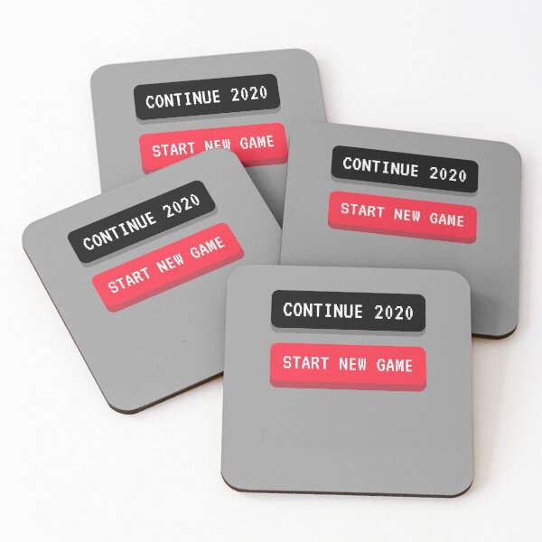 Item preview, Continue 2020 or Start New Game designed and sold by RareLoot19.