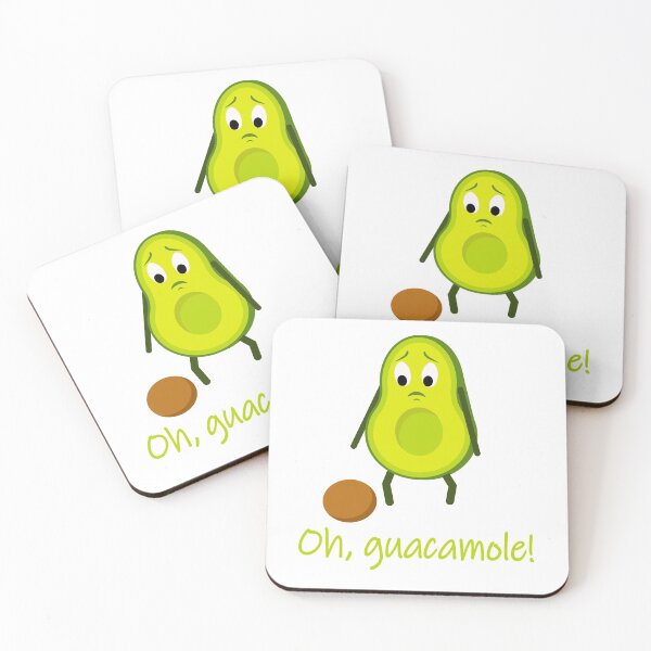 Item preview, Oh Guacamole! - Avocado Having A Bad Day designed and sold by RamiBeans.