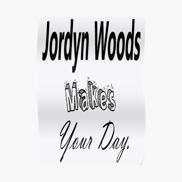 jordyn woods height, jordyn woods net worth Photographic Print by