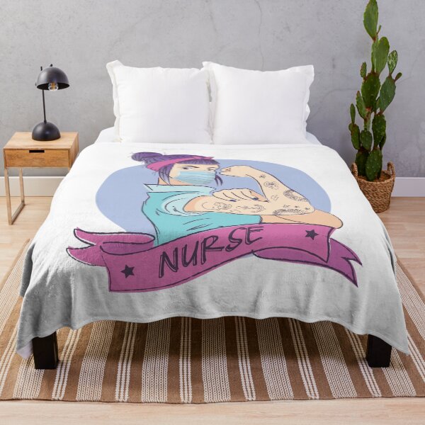 Item preview, Nurse against Covid Stay Strong and wear Mask designed and sold by NekoTshirt.