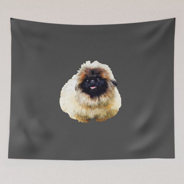 Item preview, Pekingese Adorable Puppy Dog designed and sold by ElegantCat.
