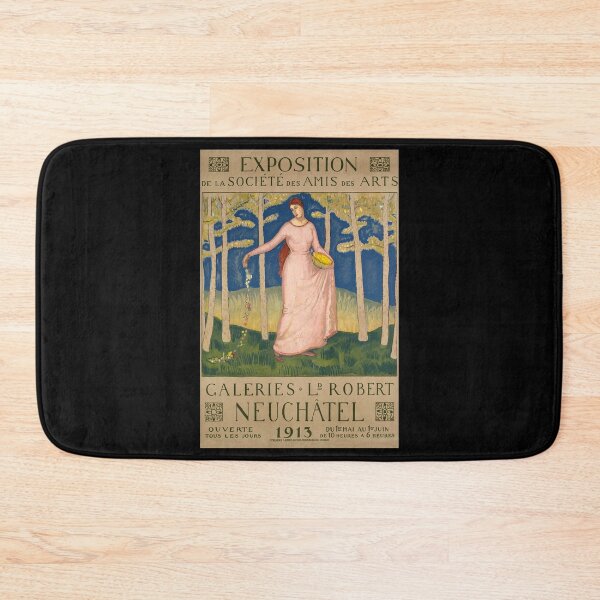 Item preview, retro exposition de la societe des amis des arts neuchatel designed and sold by CorasPosters.