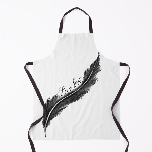 Item preview, Live free black feather designed and sold by attracdionz.