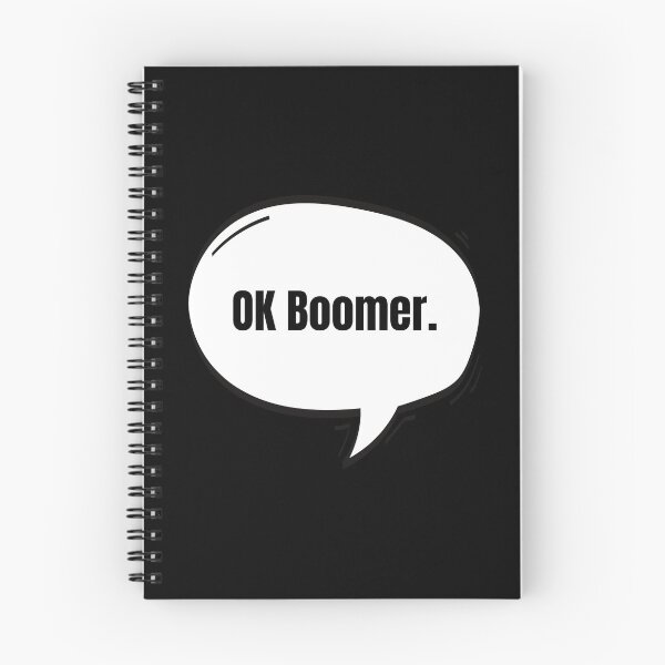 Item preview, OK Boomer Text-Based Speech Bubble designed and sold by Nathalie Aynié.