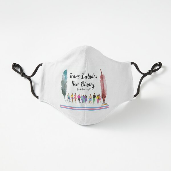 Trand Includes Non-Binary - you are trans enough! Fitted 3-Layer