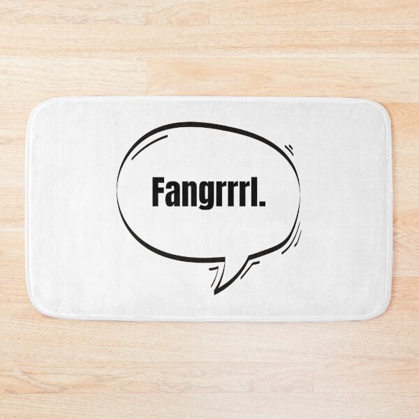 Item preview, Fangrrrl Text-Based Speech Bubble designed and sold by Nathalie Aynié.