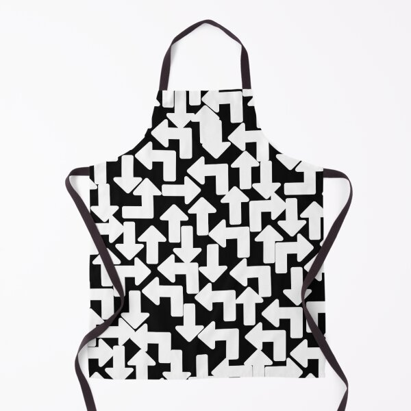 Item preview, Preppy Modern Black and White Abstract Arrow Pattern designed and sold by IamTrending.