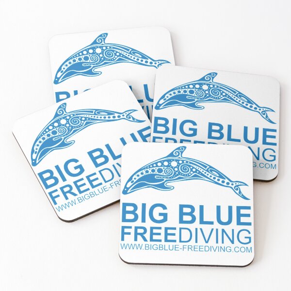 Item preview, Big Blue Freediving Logo designed and sold by BigBlueDiving.