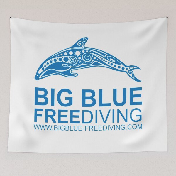 Item preview, Big Blue Freediving Logo designed and sold by BigBlueDiving.