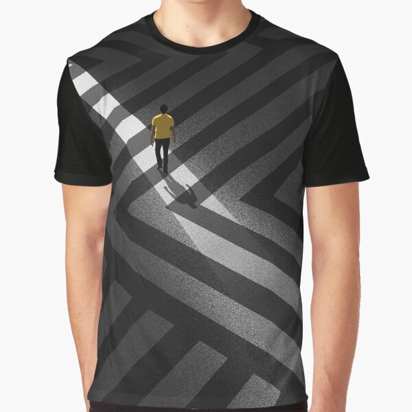 Minimalistic City Life | Santa Monica California Graphic T-Shirt