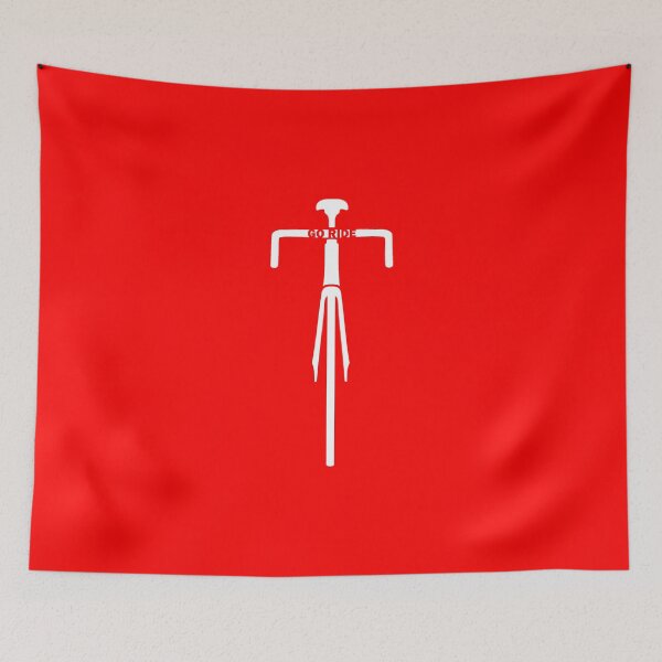 Item preview, Go Ride Your Bicycle New White Line Art designed and sold by RabeDesigns.