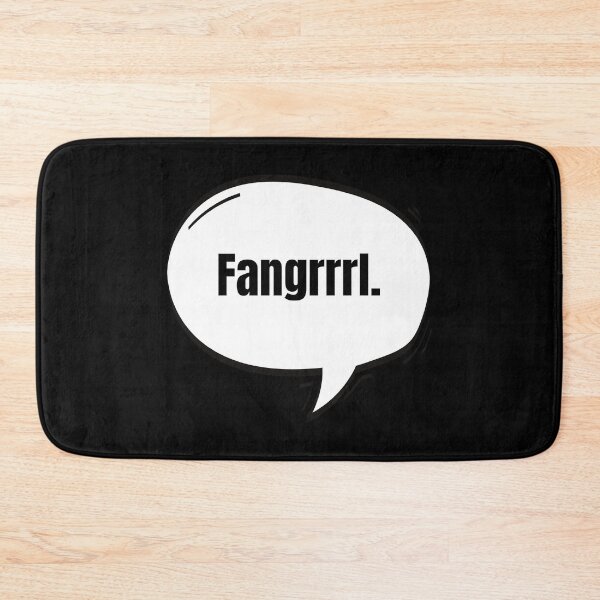 Item preview, Fangrrrl Text-Based Speech Bubble designed and sold by Nathalie Aynié.