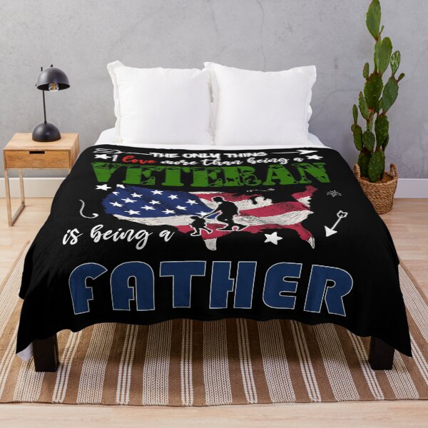 Item preview,  the only thing I love more than bieng a veteran is being my father - Veterans Day Design designed and sold by ArtyFiction.