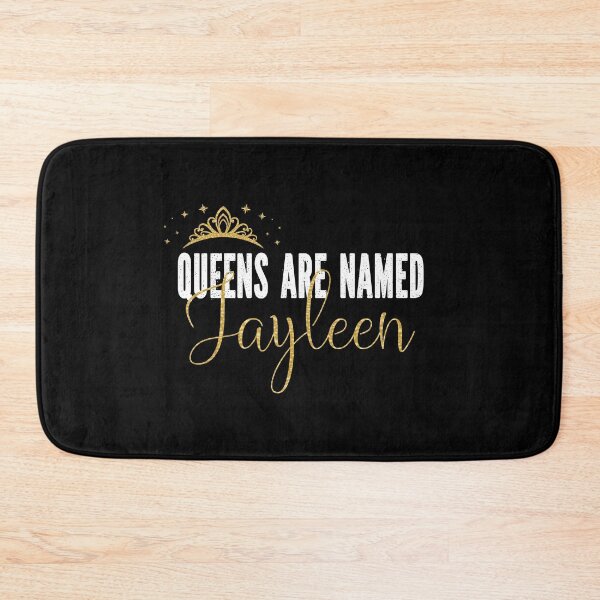 Item preview, Queens Are Named Jayleen Personalized First Name Girl print designed and sold by Grabitees.