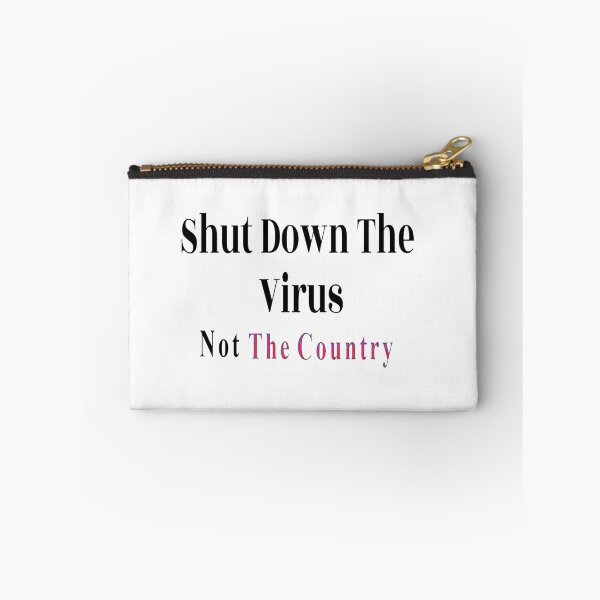Item preview, Shut Down The Virus Not The Country designed and sold by NancyArtDesigns.