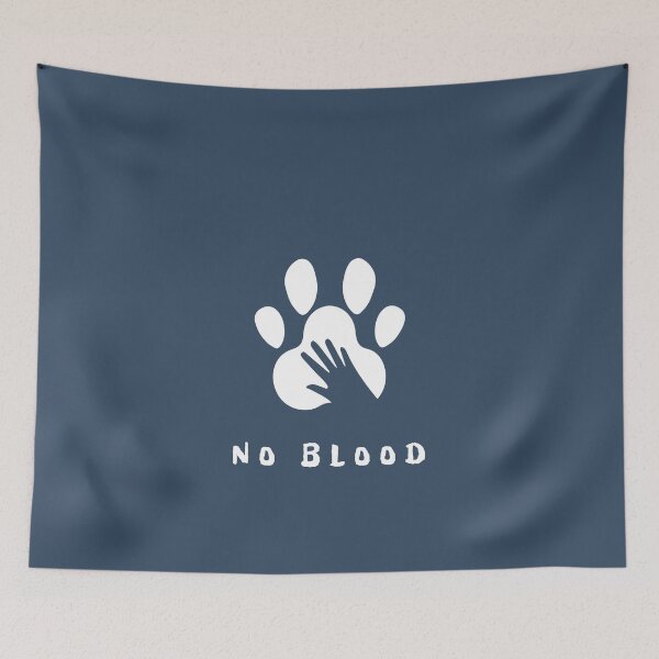 Item preview, Vegan No Blood, the Palm in the Paw designed and sold by TheVintageGuild.