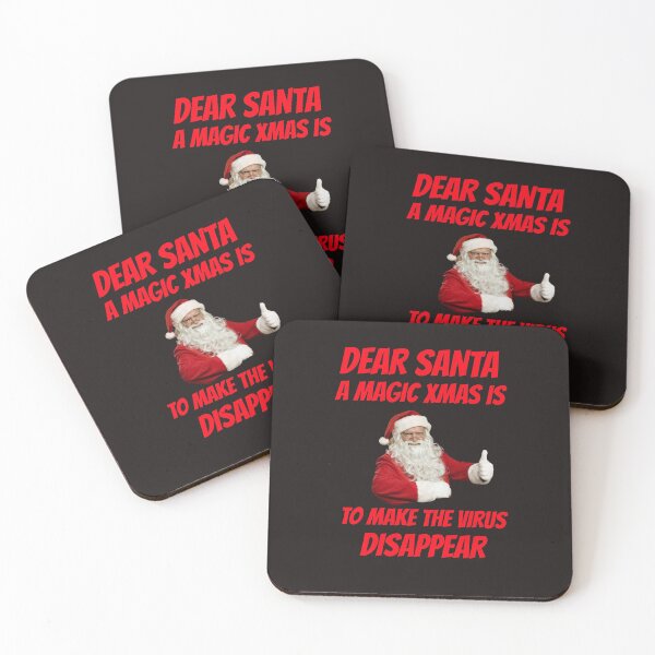 Item preview, DEAR SANTA A MAGIC XMAS IS TO MAKE THE VIRUS DISAPPEAR designed and sold by GILLES VAZIRI.