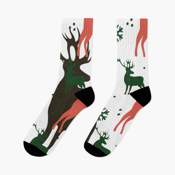 Item preview, Christmas Reindeer Pattern Classic Rudolph Holidays Merry Xmas designed and sold by treasure-crafts.