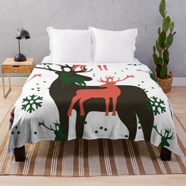 Item preview, Christmas Reindeer Pattern Classic Rudolph Holidays Merry Xmas designed and sold by treasure-crafts.