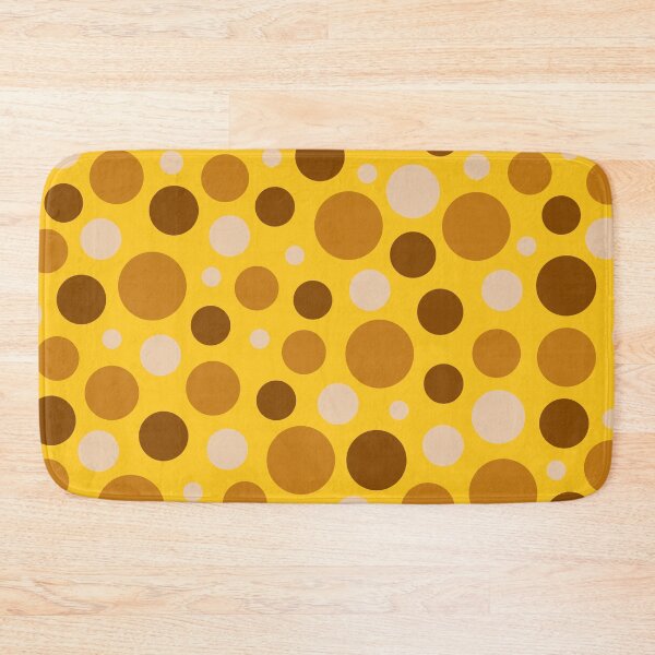 Item preview, Yellow and Brown Polka Dots designed and sold by ckylin.