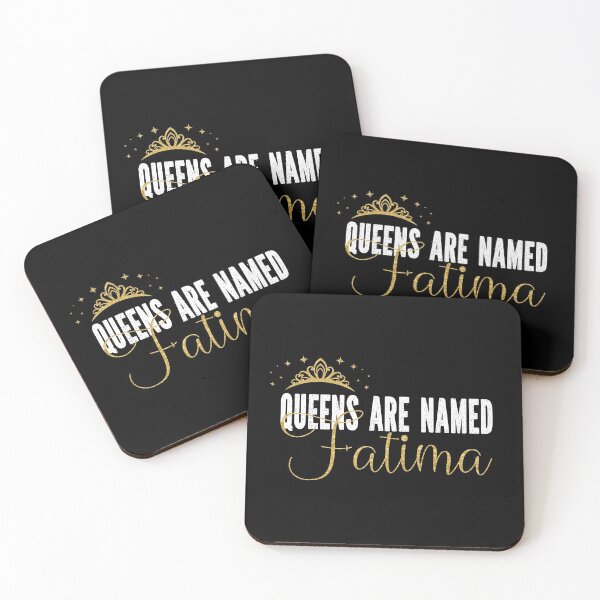 Item preview, Queens Are Named Fatima Personalized First Name Girl design designed and sold by Grabitees.