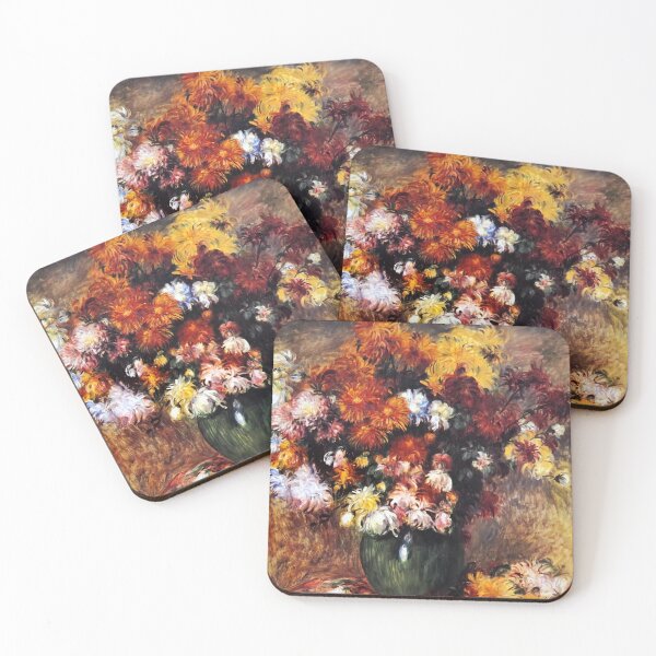 Item preview, Bouquet of Chrysanthemums, Pierre-Auguste Renoir  designed and sold by ALEX PHOTO DREAMS.