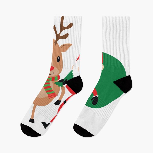 Item preview, Christmas Reindeer Pattern Classic Rudolph Holidays Merry Xmas designed and sold by treasure-crafts.