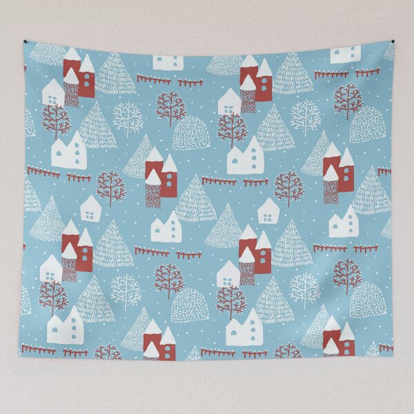 Item preview, Houses under the snow designed and sold by HikaryChan.