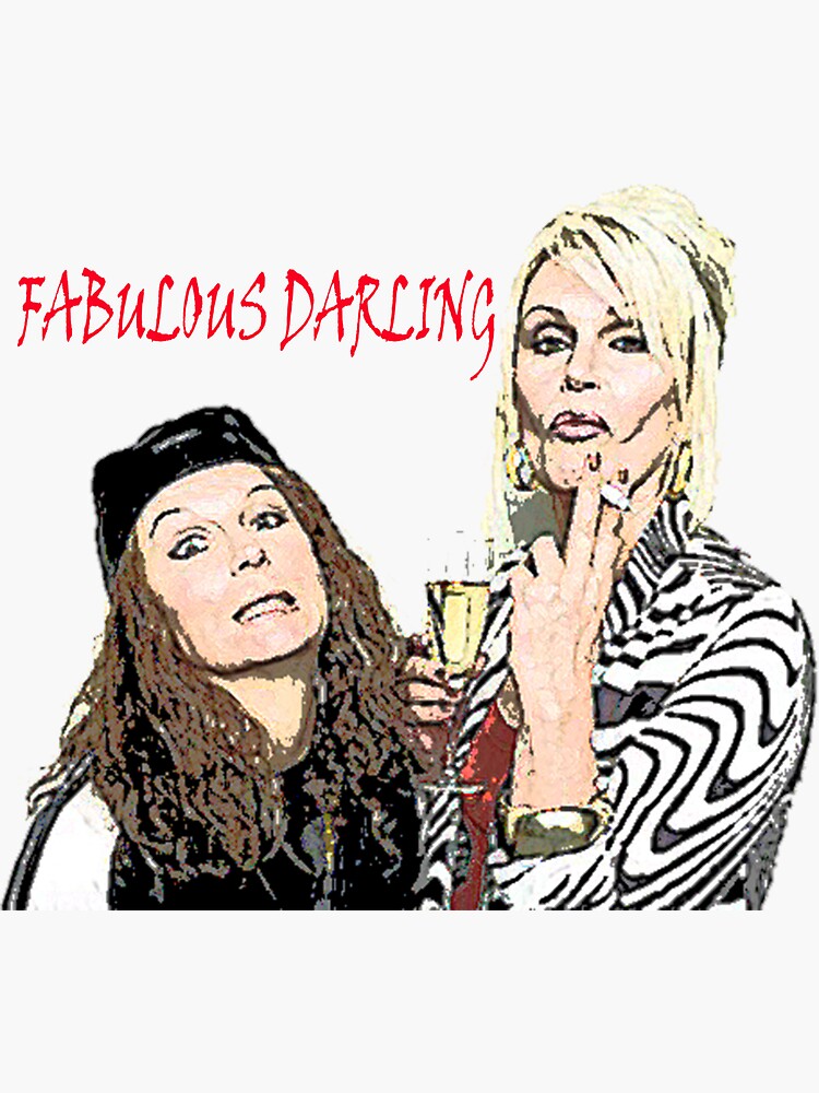 "Absolutely Fabulous" Sticker for Sale by jeremydwilliams | Redbubble