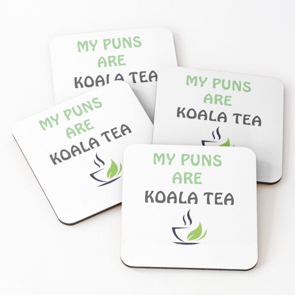 Item preview,  My Puns Are Koala Tea designed and sold by TINASTORESHOPE.