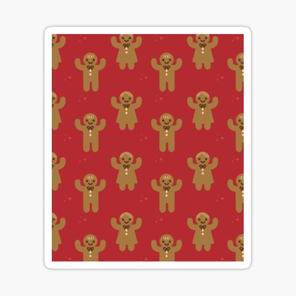 Item preview,  Gingerbread Man and Woman Pattern  designed and sold by joabaj.