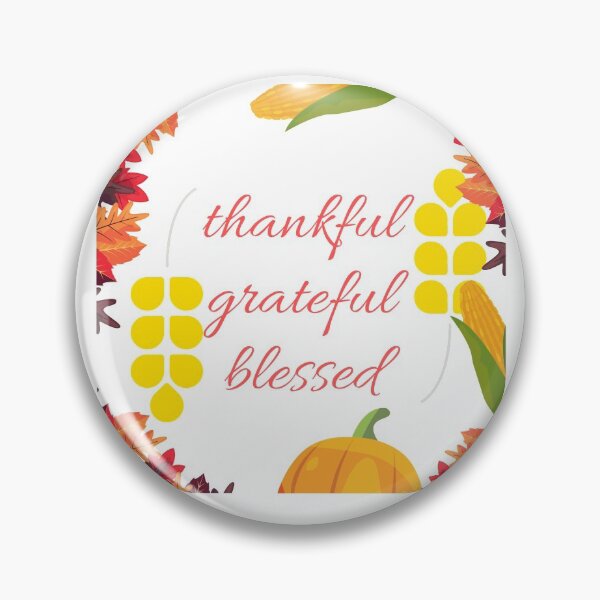 Item preview,  Thankful grateful blessed designed and sold by i-longmanshop.