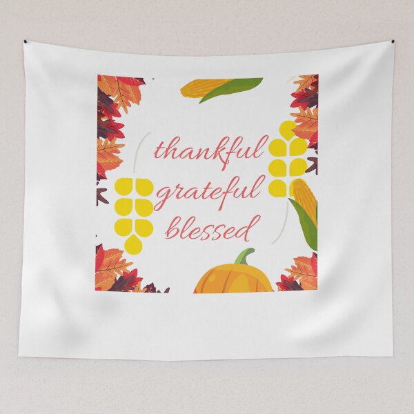 Item preview,  Thankful grateful blessed designed and sold by i-longmanshop.