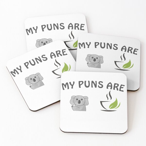 Item preview, My Puns Are Koala Tea designed and sold by TINASTORESHOPE.
