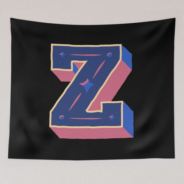 Item preview, Retro Alphabet Z designed and sold by Dankio.