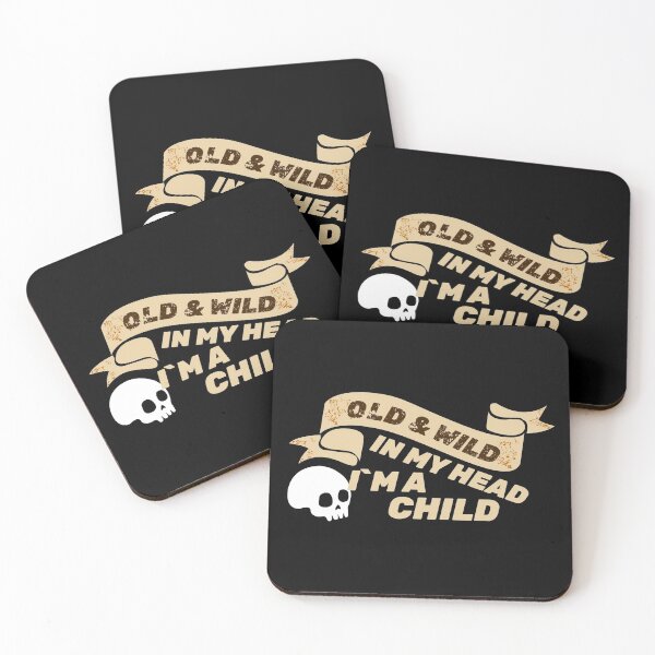 Item preview, Old And Wild In My Head Im A Child Gift For Cool Grandparents And Parents designed and sold by Alex-Creare.