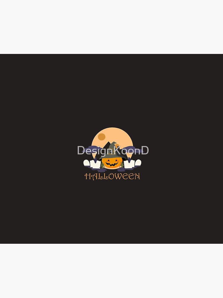 Disover Pumpkin Halloween Shower Curtain