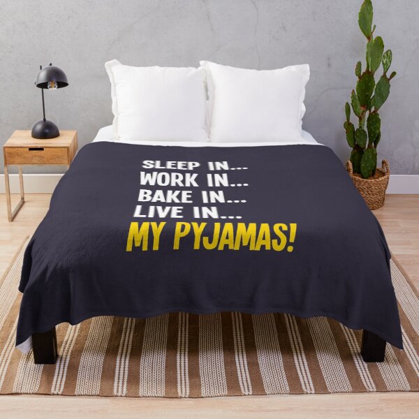 Item preview, Bake Dressed In My Pyjamas! designed and sold by VicEllisArt.